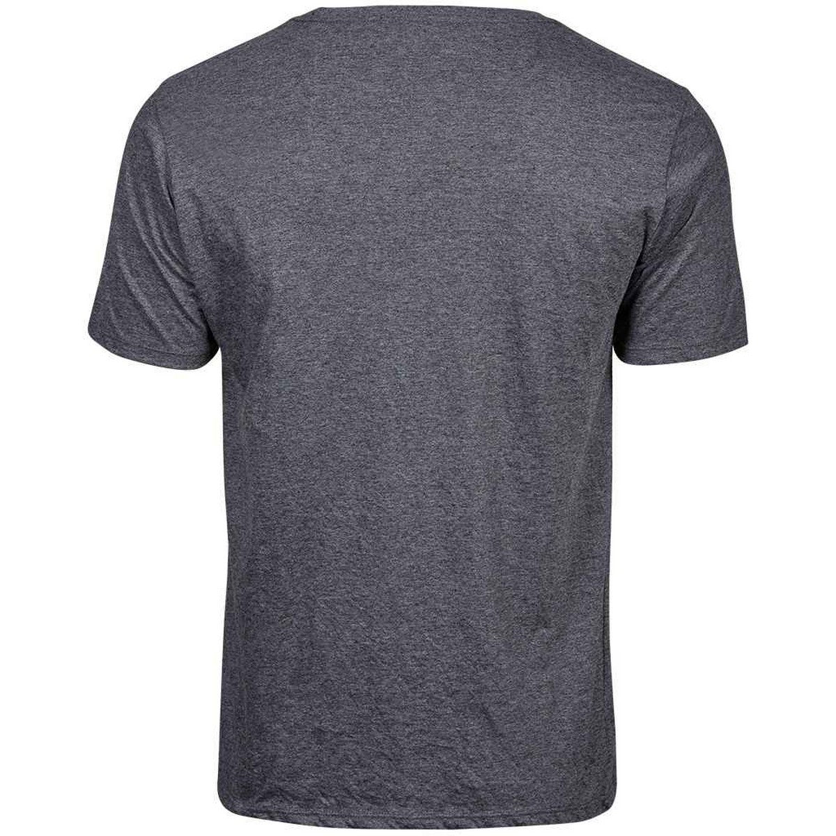 Black Melange - Back - Tee Jays Mens Urban Short Sleeve Melange T-Shirt