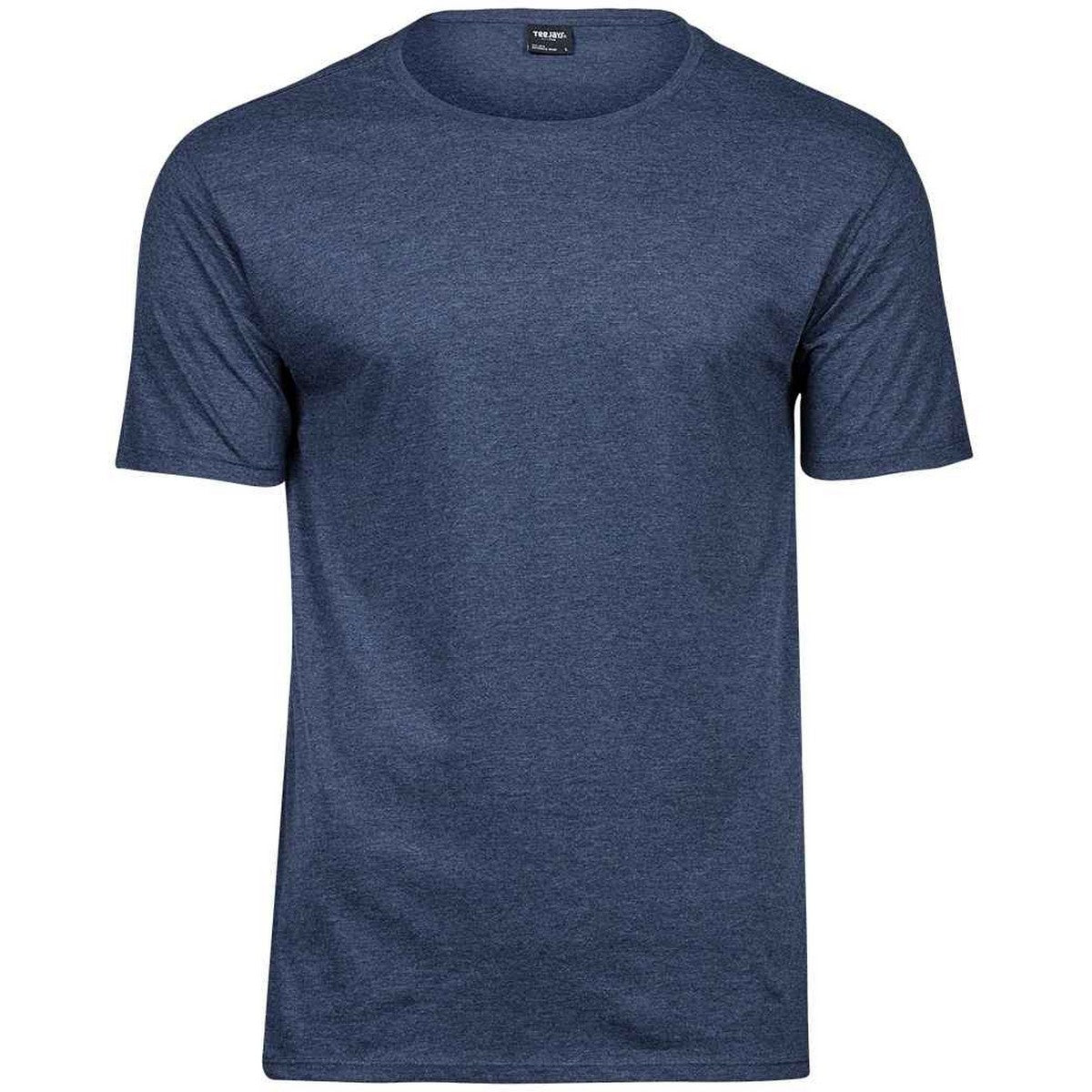 Denim Melange - Front - Tee Jays Mens Urban Short Sleeve Melange T-Shirt