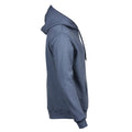 Flint Stone - Side - Tee Jays Mens Hooded Cotton Blend Sweatshirt