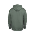 Leaf Green - Back - Tee Jays Mens Hooded Cotton Blend Sweatshirt