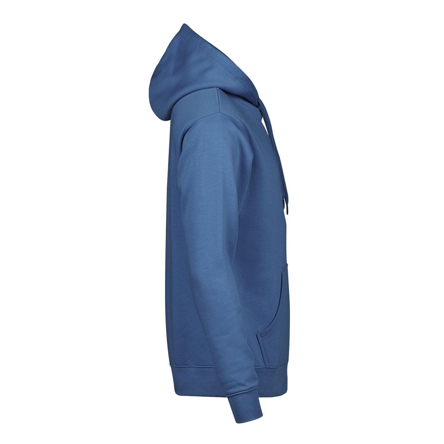 Ocean Blue - Side - Tee Jays Mens Hooded Cotton Blend Sweatshirt