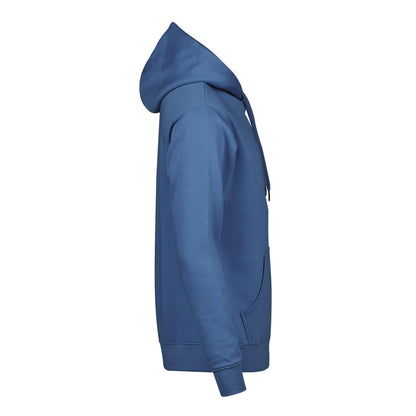 Ocean Blue - Side - Tee Jays Mens Hooded Cotton Blend Sweatshirt