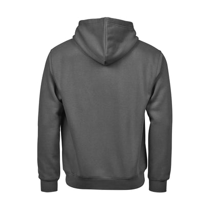 Powder Grey - Back - Tee Jays Mens Hooded Cotton Blend Sweatshirt