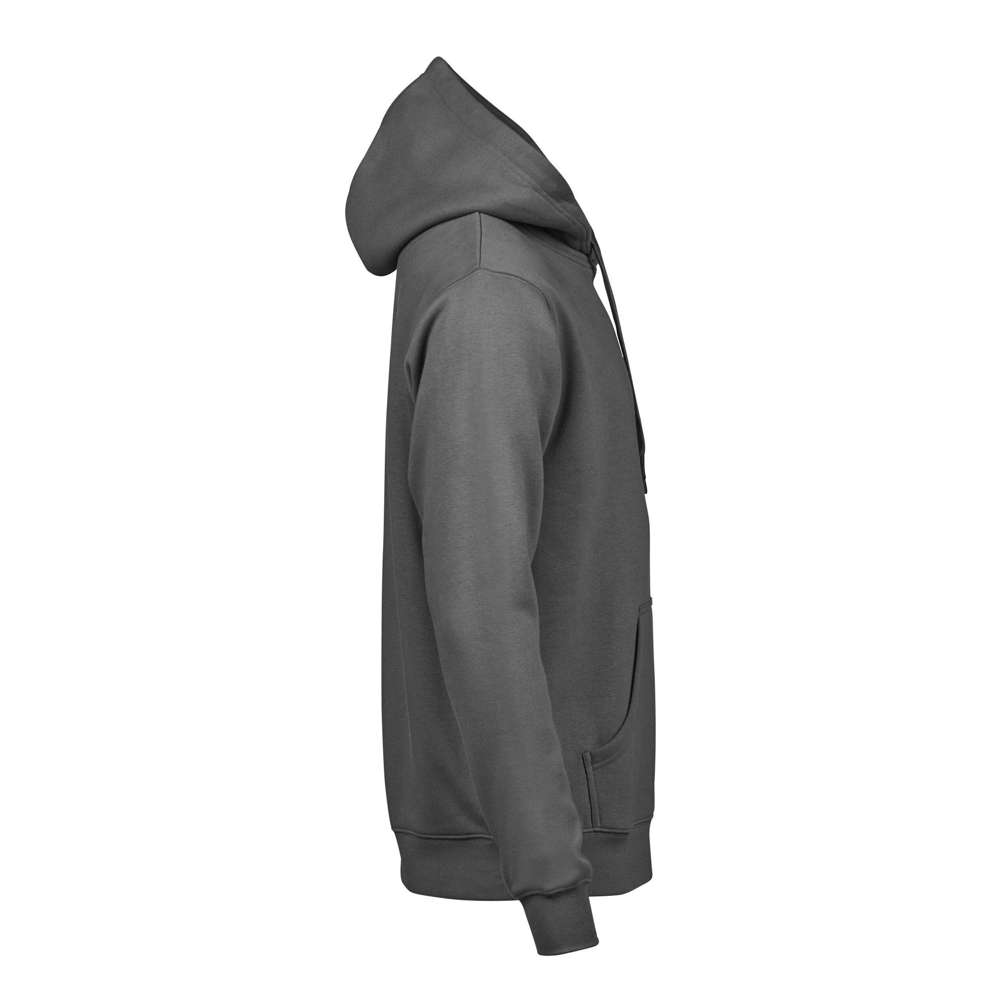 Powder Grey - Lifestyle - Tee Jays Mens Hooded Cotton Blend Sweatshirt