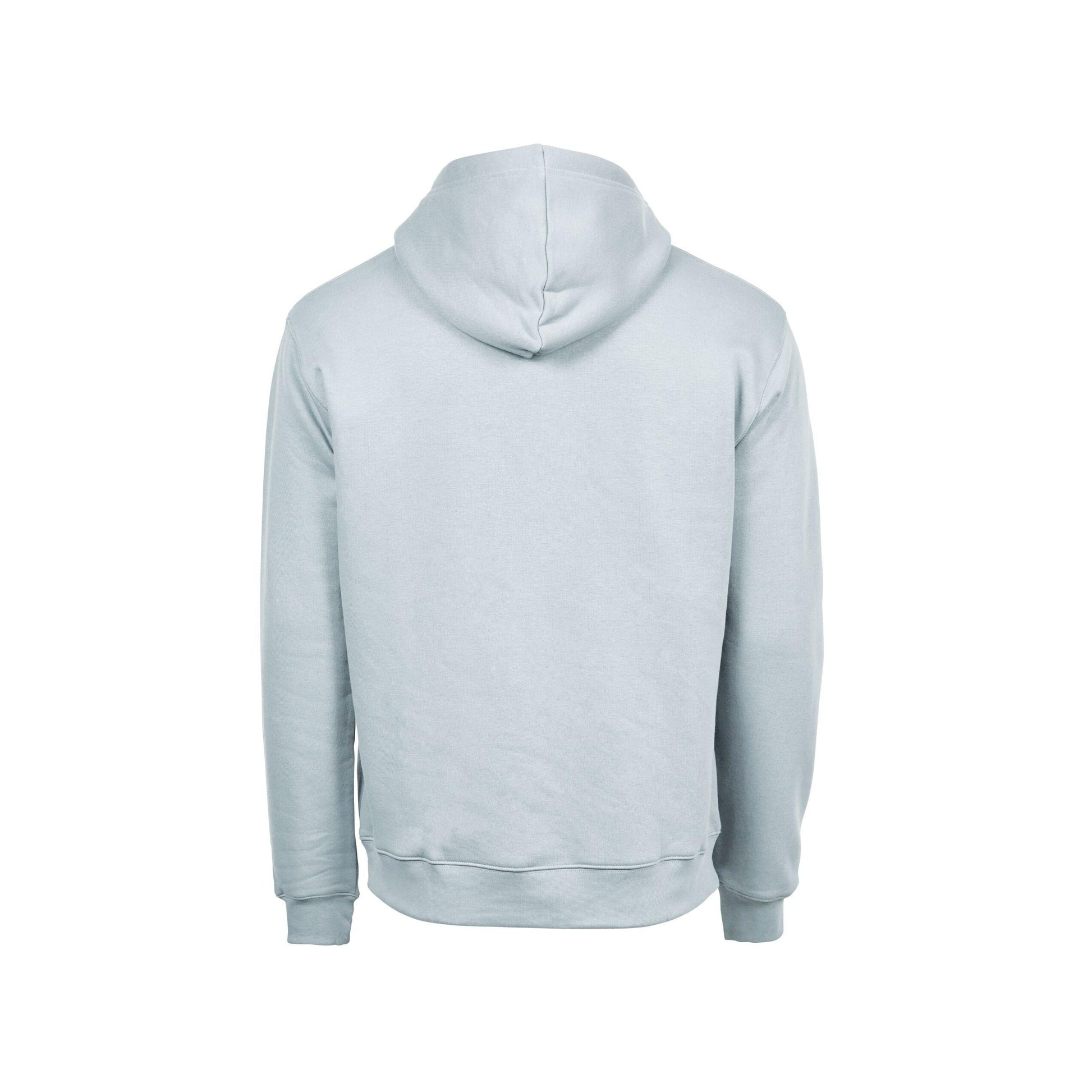 Ice Blue - Back - Tee Jays Mens Hooded Cotton Blend Sweatshirt