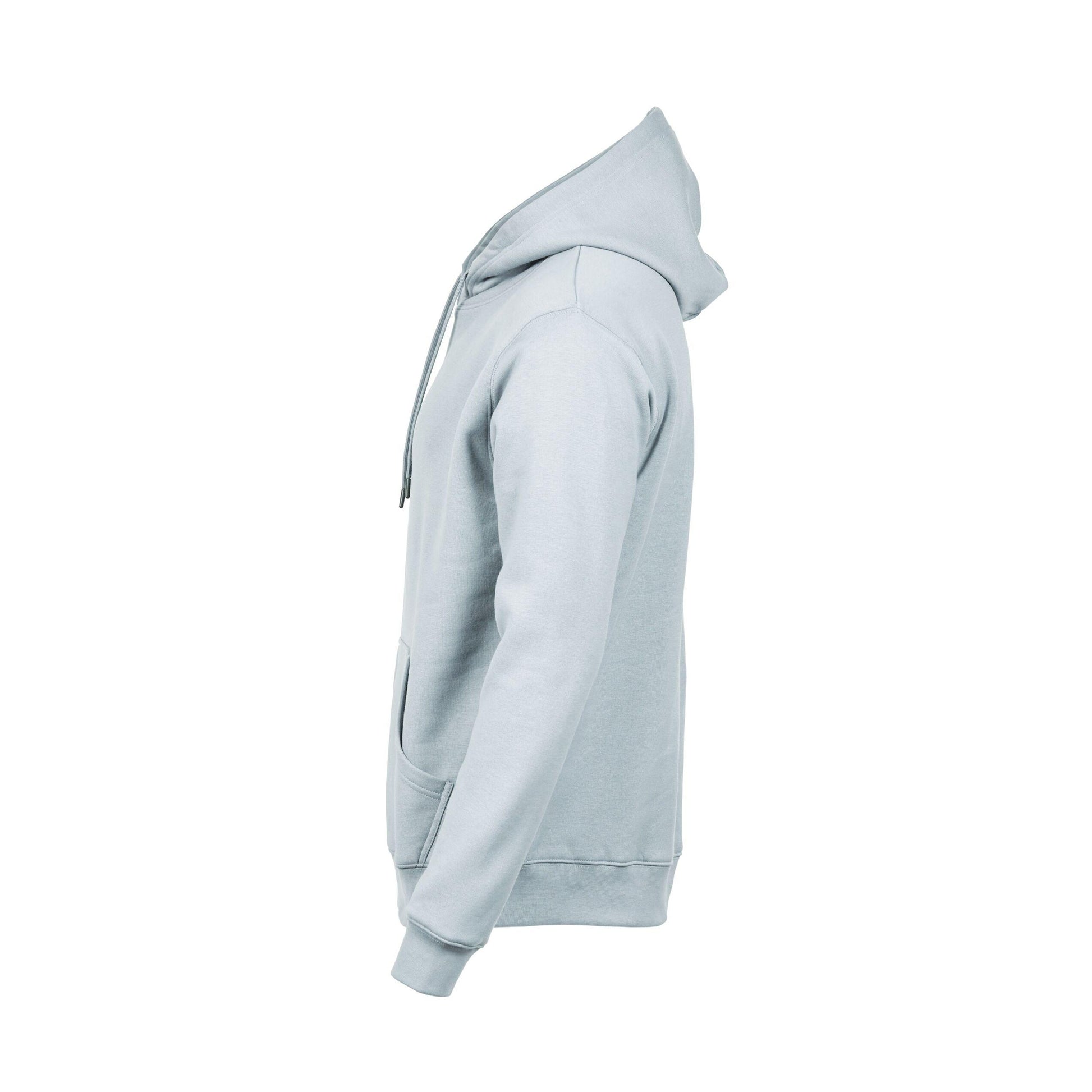Ice Blue - Side - Tee Jays Mens Hooded Cotton Blend Sweatshirt