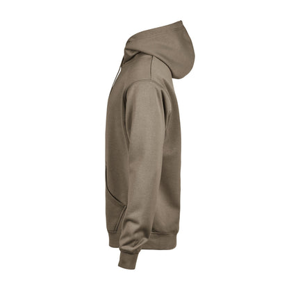 Clay - Side - Tee Jays Mens Hooded Cotton Blend Sweatshirt