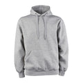 Heather Grey - Front - Tee Jays Mens Hooded Cotton Blend Sweatshirt