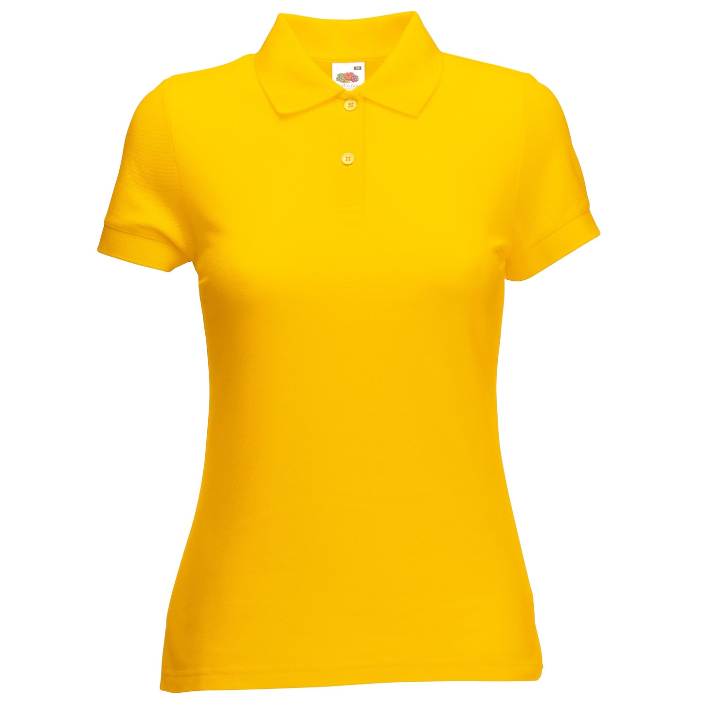 Sunflower - Front - Fruit Of The Loom Womens-Ladies Lady Fit Short-Sleeved Polo Shirt