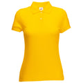 Sunflower - Front - Fruit Of The Loom Womens-Ladies Lady Fit Short-Sleeved Polo Shirt