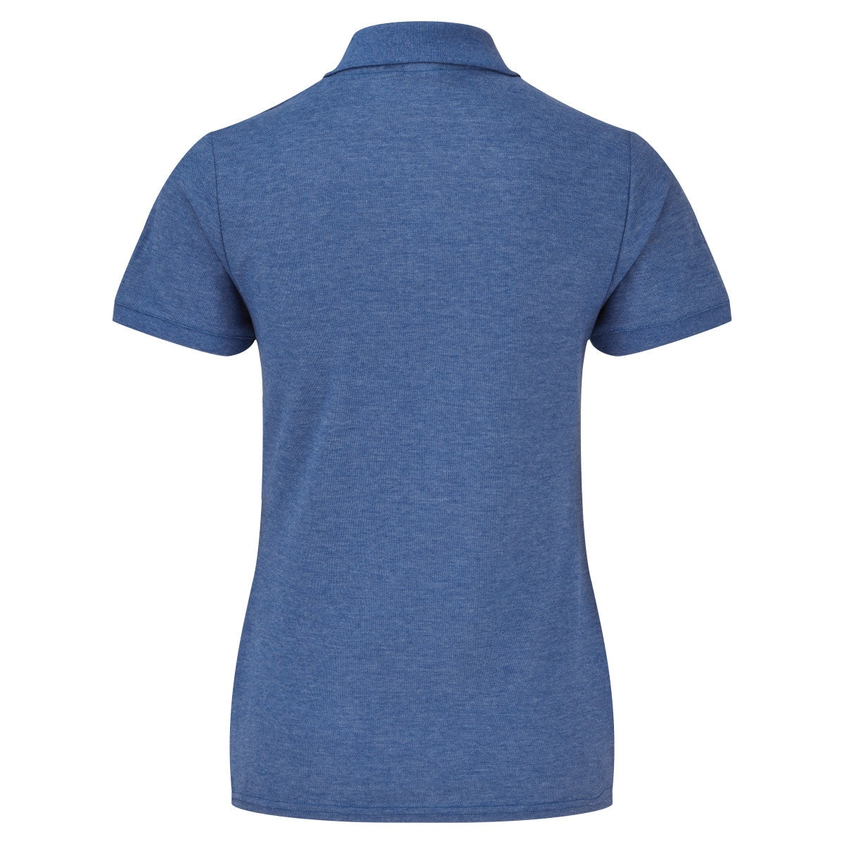 Heather Royal - Back - Fruit Of The Loom Womens-Ladies Lady Fit Short-Sleeved Polo Shirt