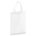 White - Front - Westford Mill Cotton Party Bag For Life