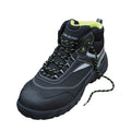 Black-Silver - Front - Result Workguard Mens Blackwatch Lace-Up Safety Boots