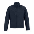 Navy Blue - Front - B&C Mens X-Lite Softshell Jacket