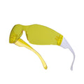 Yellow - Front - Delta Plus Brava 2 Safety Glasses