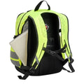 Hi-Vis Yellow - Back - Shugon London Pro Hi-Vis Backpack