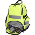 Hi-Vis Yellow - Side - Shugon London Pro Hi-Vis Backpack