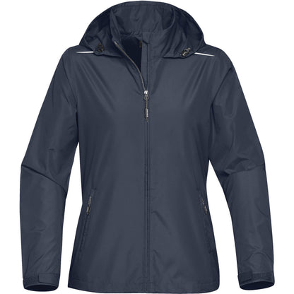 Navy Blue - Front - Stormtech Womens-Ladies Nautilus Performance Shell Jacket