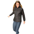 Black - Lifestyle - Stormtech Womens-Ladies Basecamp Thermal Jacket