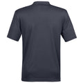 Navy Blue - Back - Stormtech Mens Eclipse H2X-Dry Pique Polo