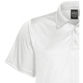 White - Back - Stormtech Mens Eclipse H2X-Dry Pique Polo