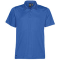 Azure Blue - Front - Stormtech Mens Eclipse H2X-Dry Pique Polo