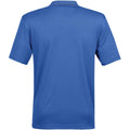 Azure Blue - Back - Stormtech Mens Eclipse H2X-Dry Pique Polo