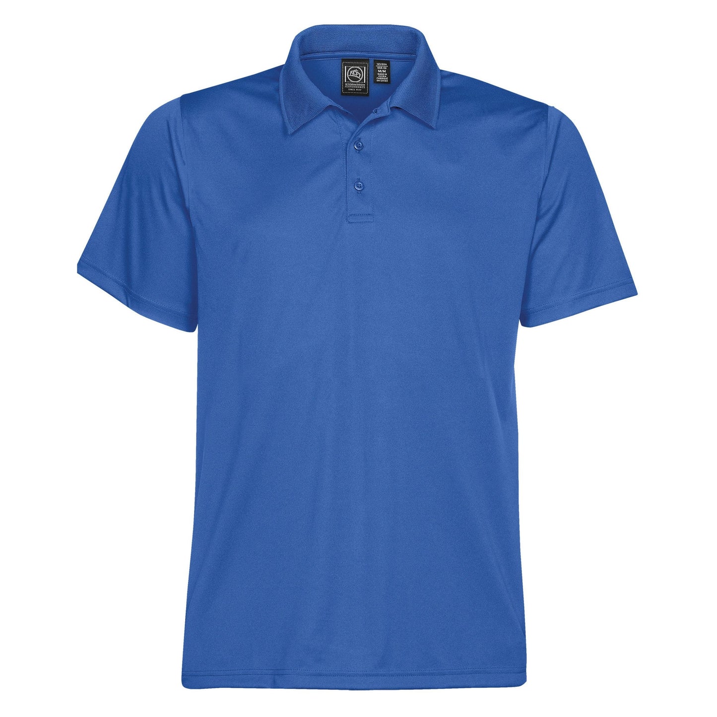 Navy - Front - Stormtech Mens Eclipse H2X-Dry Pique Polo