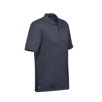 Navy - Side - Stormtech Mens Eclipse H2X-Dry Pique Polo