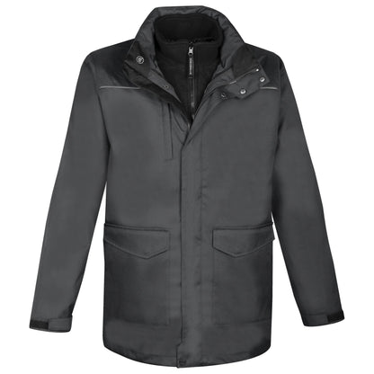 Black - Side - Stormtech Mens Vortex HD 3-in-1 System Parka