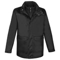 Black - Front - Stormtech Mens Vortex HD 3-in-1 System Parka