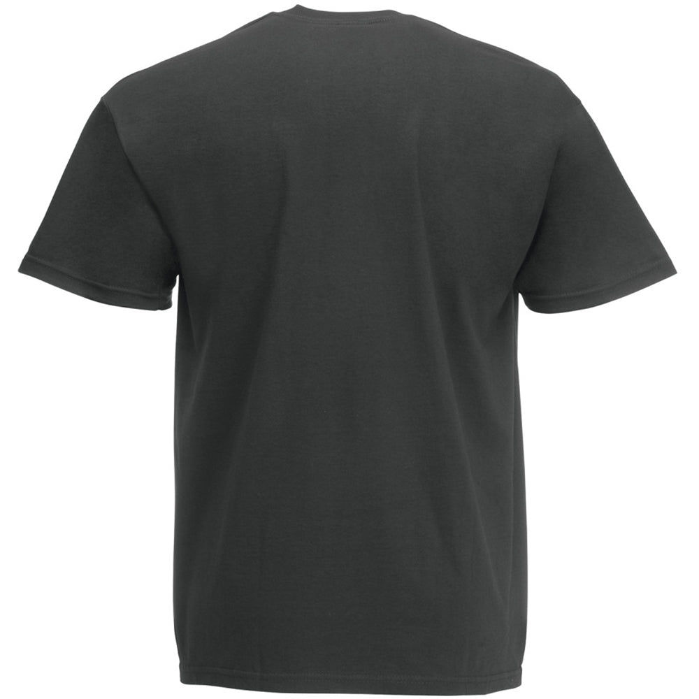 Graphite - Back - Mens Value Short Sleeve Casual T-Shirt