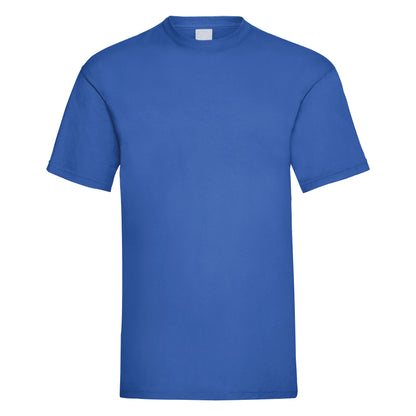 Cobalt - Front - Mens Value Short Sleeve Casual T-Shirt