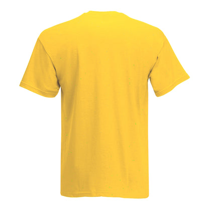 Gold - Back - Mens Value Short Sleeve Casual T-Shirt