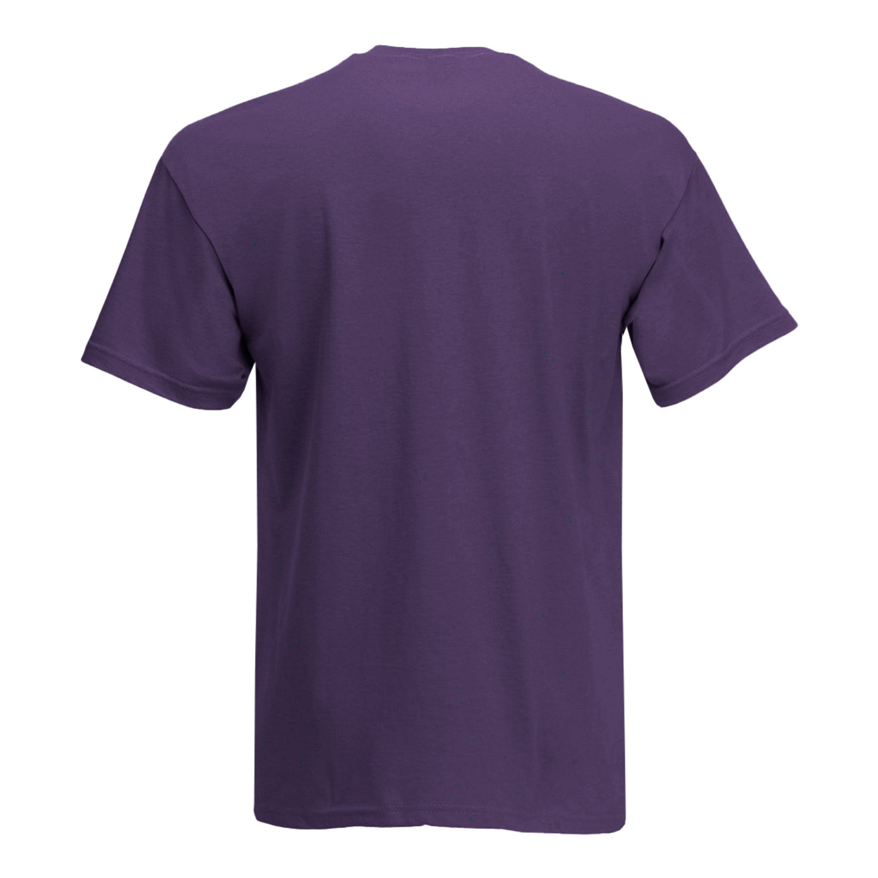 Grape - Back - Mens Value Short Sleeve Casual T-Shirt