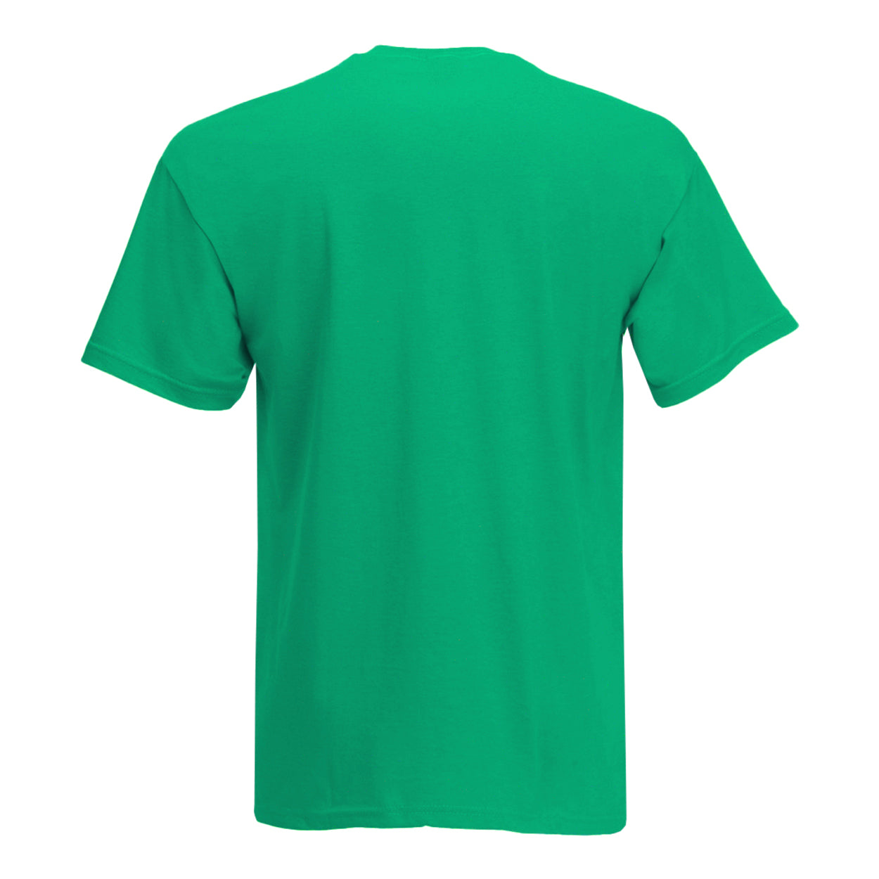 Green - Back - Mens Value Short Sleeve Casual T-Shirt