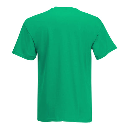 Green - Back - Mens Value Short Sleeve Casual T-Shirt