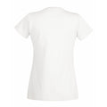 Snow - Back - Womens-Ladies Value Fitted Short Sleeve Casual T-Shirt