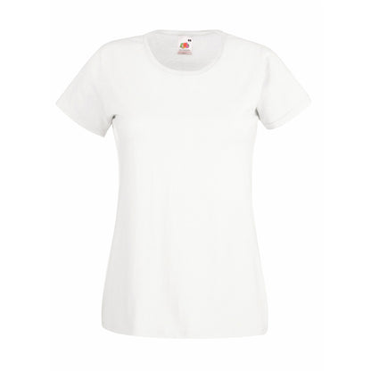Snow - Front - Womens-Ladies Value Fitted Short Sleeve Casual T-Shirt