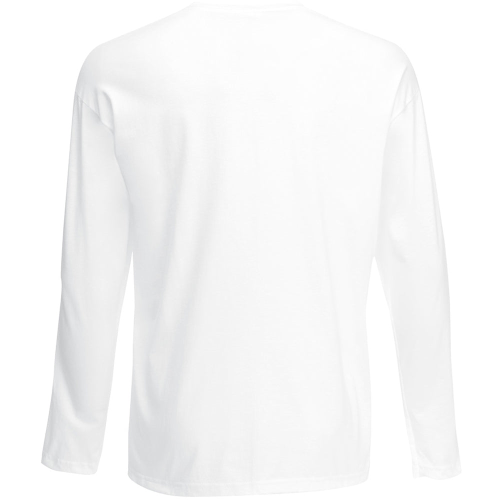 Snow - Side - Mens Value Long Sleeve Casual T-Shirt