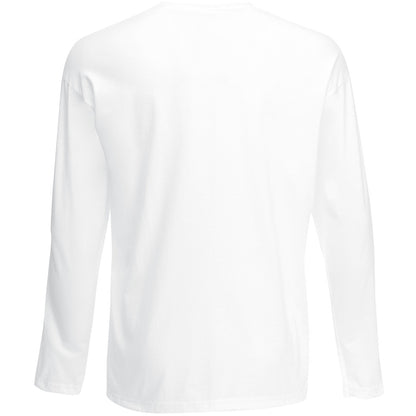 Snow - Side - Mens Value Long Sleeve Casual T-Shirt