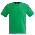 Bright Green - Front - Mens Short Sleeve Casual T-Shirt
