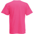 Hot Pink - Back - Mens Short Sleeve Casual T-Shirt