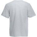 Grey Marl - Back - Mens Short Sleeve Casual T-Shirt
