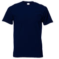 Midnight Blue - Front - Mens Short Sleeve Casual T-Shirt