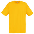 Gold - Front - Mens Short Sleeve Casual T-Shirt