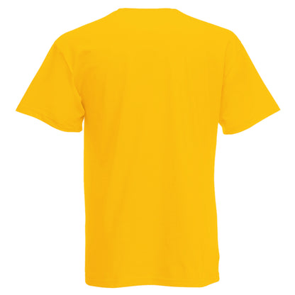 Gold - Back - Mens Short Sleeve Casual T-Shirt