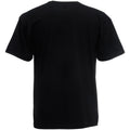 Jet Black - Back - Mens Short Sleeve Casual T-Shirt