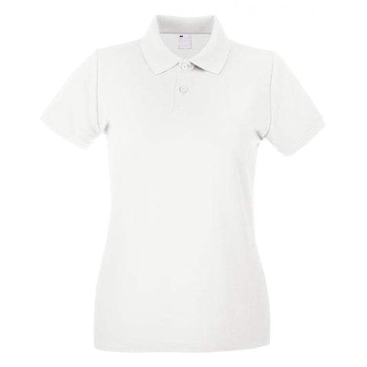 Snow - Front - Fruit Of The Loom Womens-Ladies Lady Fit Short-Sleeved Polo Shirt