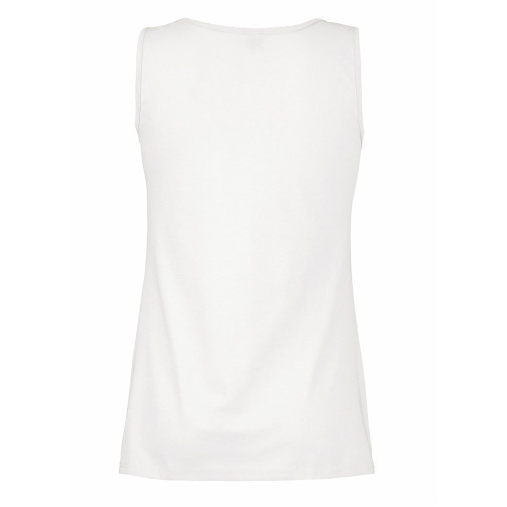 Snow - Back - Womens-Ladies Value Fitted Sleeveless Vest